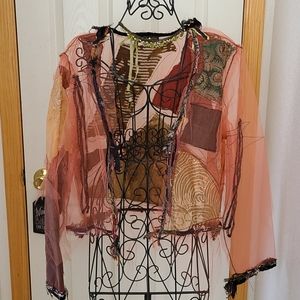 Giselle Shepatin Netted Jacket